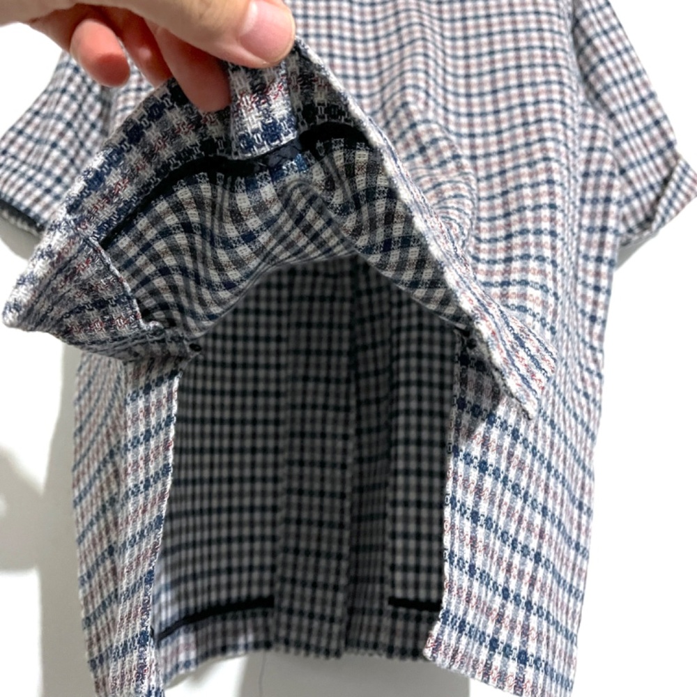 Kal Rieman Singe Button Woven Blazer - Picture 8 of 11